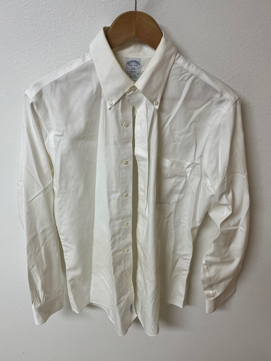 Brooks Brothers Other - Classic White Button-Down Men’s Shirt - all cotton non iron